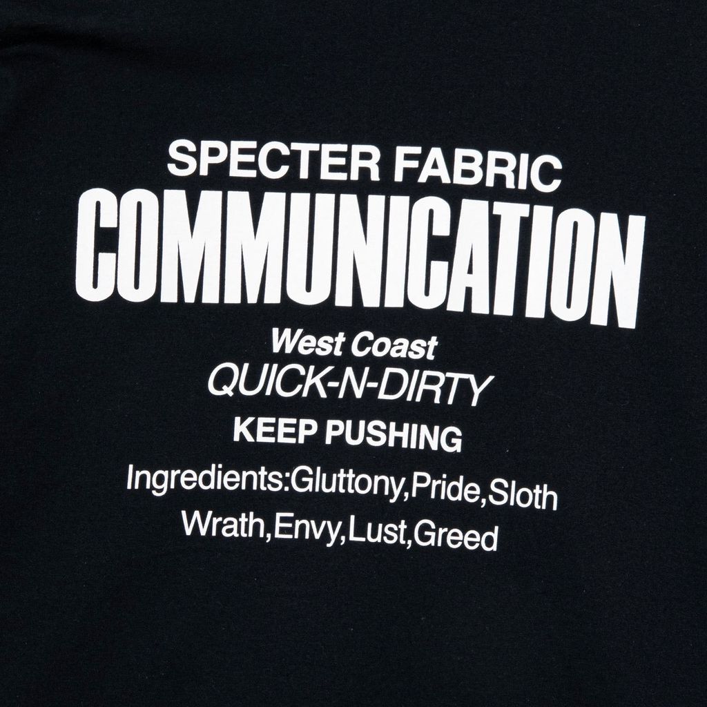 SPECTER FABRIC COMMUNICATION SFC QUICK-N-DIRTY Tee