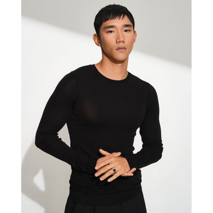 TOM WOOD Kay Ring Black Larvikite