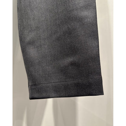 COMME des GARCONS HOMME WOOL GABARDINE EASY PANTS（CHARCOAL）