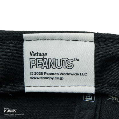 NEW ERA 9TWENTY Vintage PEANUTS ピーナッツ GOLF スイング ブラック 14865327
