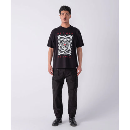 BEDWIN & THE HEARTBREAKERS S/S PRINTED TEE "ASH"