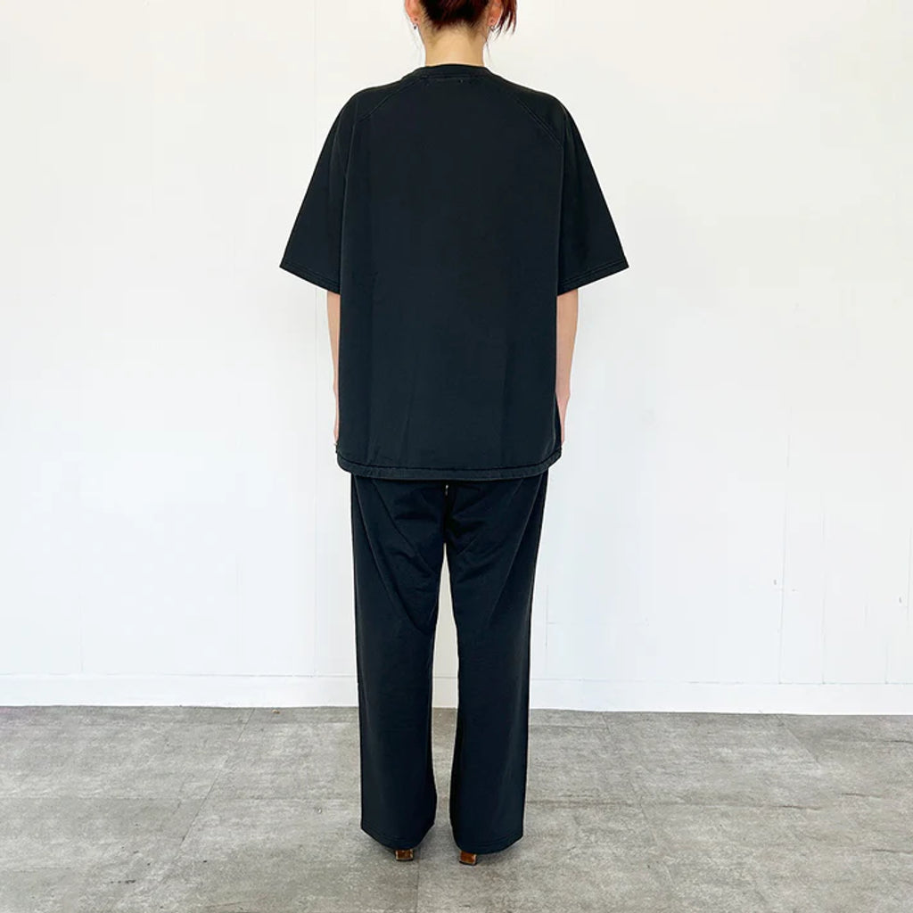 REMI RELIEF  SP加工シェリー裏毛SSクルー (刺繍:虎)