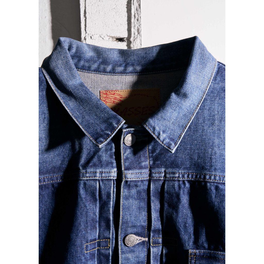 MASSES DENIM JKT A H.WASH