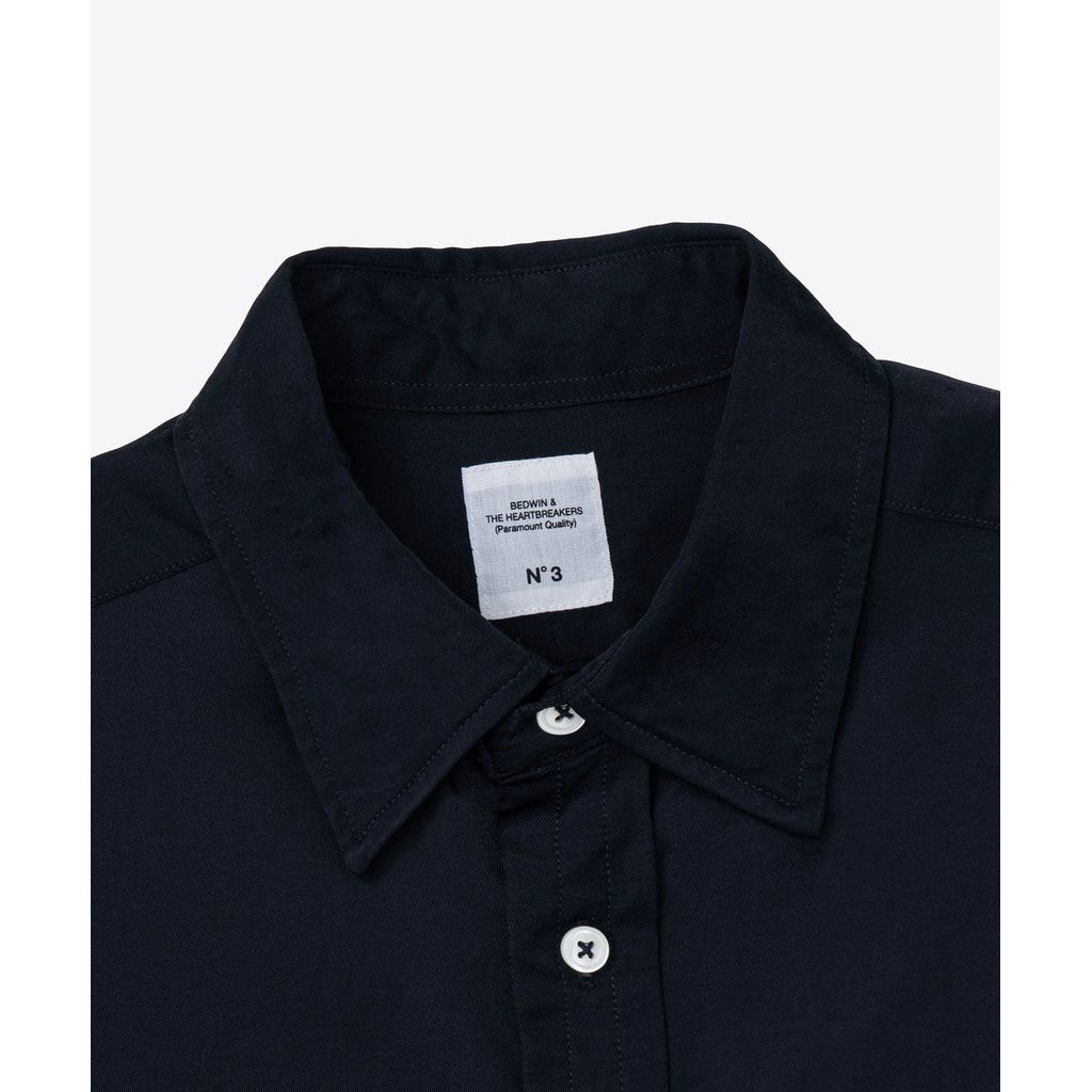 BEDWIN & THE HEARTBREAKERS S/S EMBROIDERED SHIRT "BLUNT"