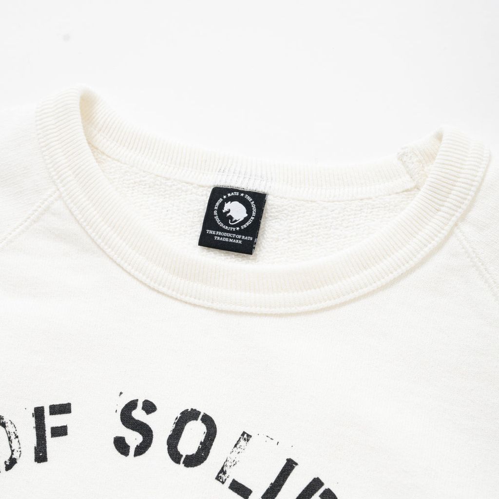 RATS LOGO BINDER NECK SWEAT
