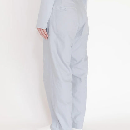 YAECA Chino Cloth Trousers Wide Tapered