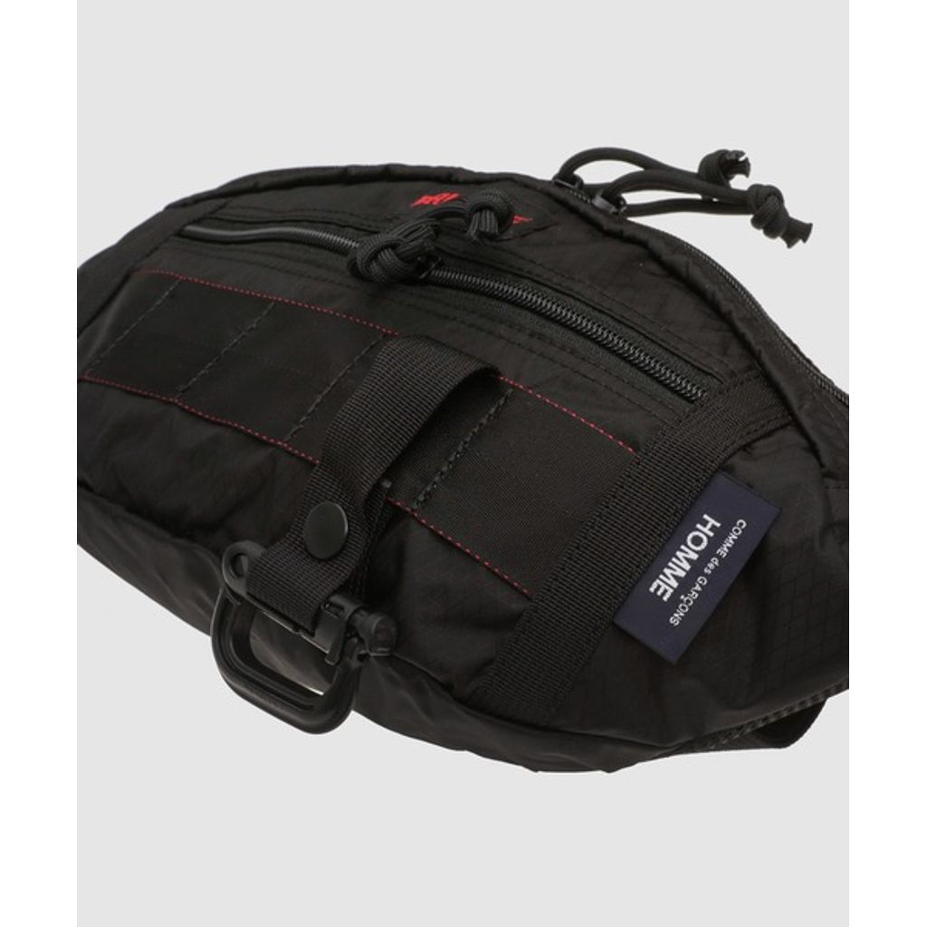 COMME des GARCONS HOMME  「BRIEFING」W-NAME NYLON LIPSTOP BAG