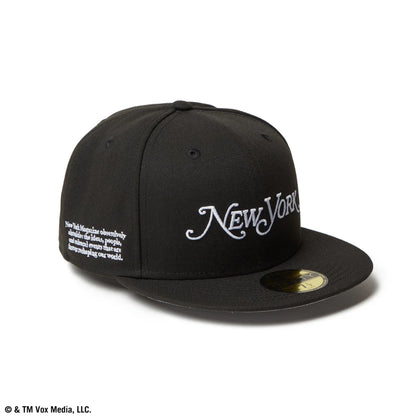 NEW ERA  59FIFTY New York Magazine ブラック × スノーホワイト