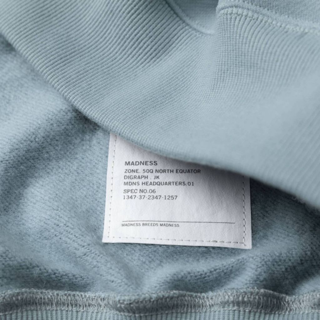 MADNESS MIL-TYPE CREW SWEATER