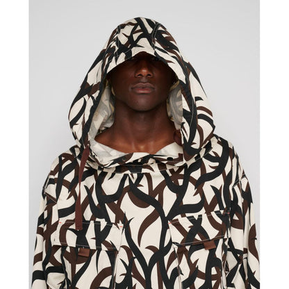 BRAIN DEAD ALL TERRAIN MILITARY SMOCK - CREAM