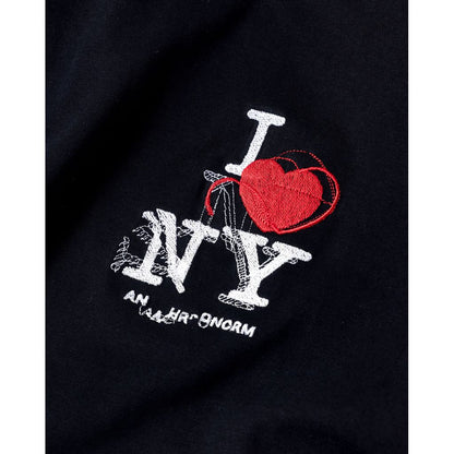 ANACHRONORM ANNK006 ICON THREADS GLITCH EMBROIDERY S/S T-S