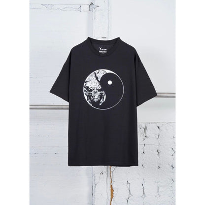 Y's for men × masses ROUND BODY SHORT SLV E / YIN YANG