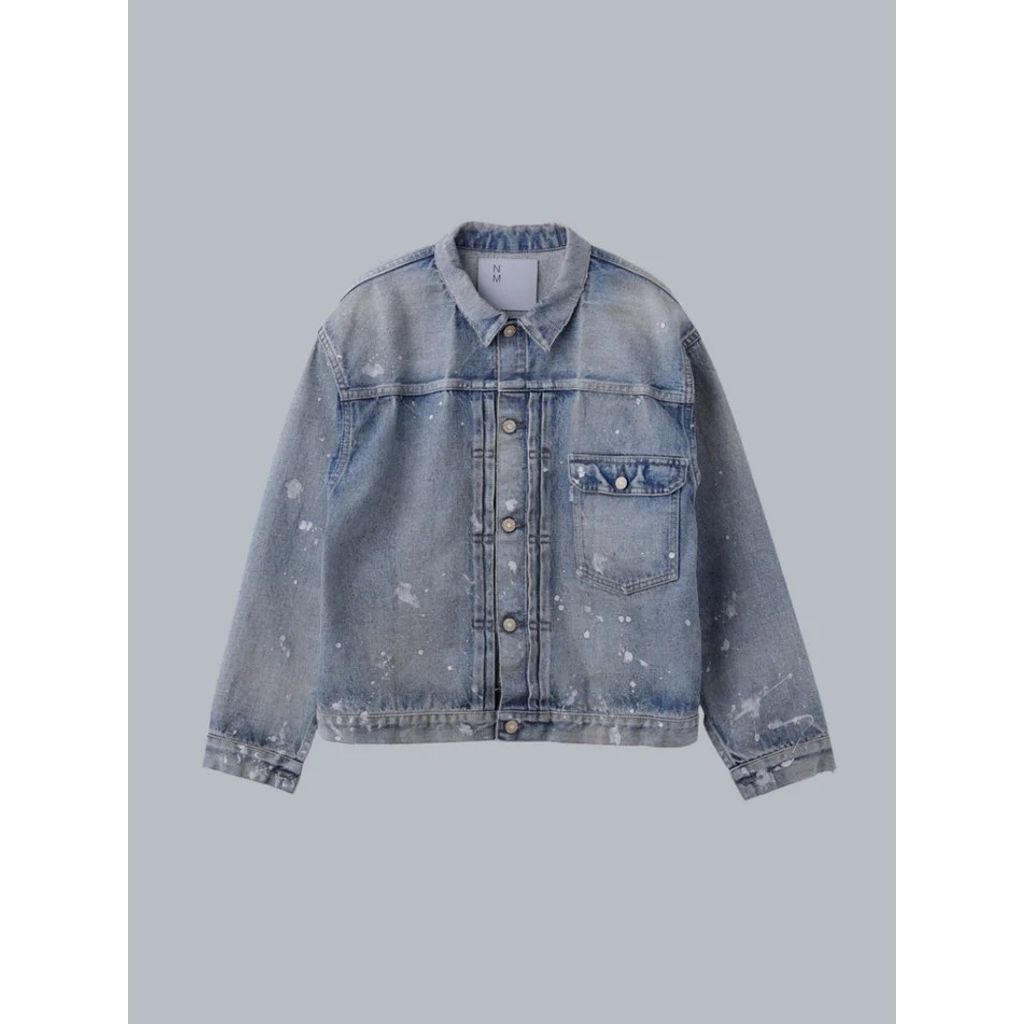 New Manual T-BACK DENIM JACKET