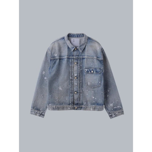 New Manual T-BACK DENIM JACKET