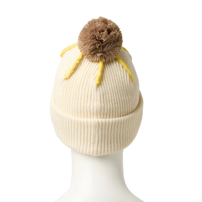 NEW ERA ポンポンニット Powered by GORO NAKATSUGAWA（MIN-NANO） オフホワイト