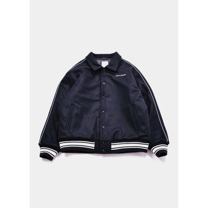 APPLEBUM COLLARED MELTON STADIUM JACKET / 2520604