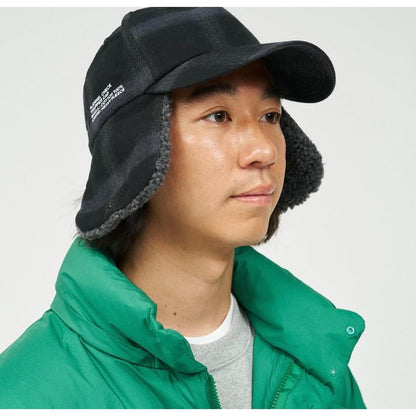 FreshService "FLANNEL CHECK TRAPPER CAP"