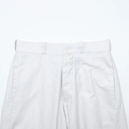 YAECA Chino Cloth Trousers Wide Tapered