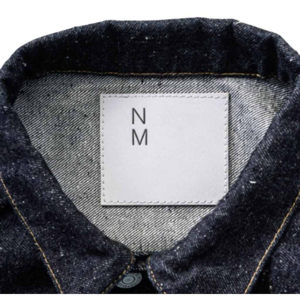 New Manual T-BACK DENIM JACKET ONE-WASHED