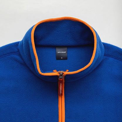 APPLEBUM FLEECE HALF ZIP JACKET [BLUE] / 2420616