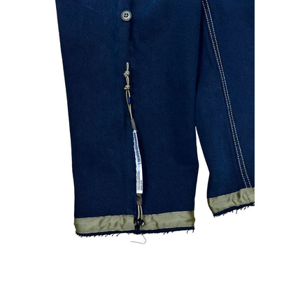 POLIQUANT THE DEFORMED ADJUSTABLE THRIFTING DENIM 550 [FIGURE DYEING]