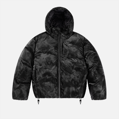 Dime Wavy Puffer (Smoke Black)
