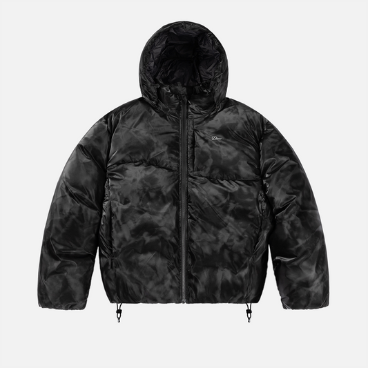Dime Wavy Puffer (Smoke Black)