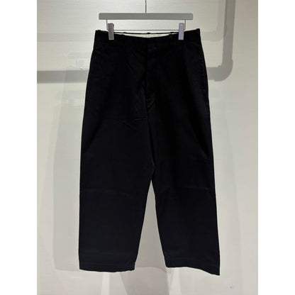 YAECA M チノパンツ ワイドストレート Chino Trousers, Wide Straight
