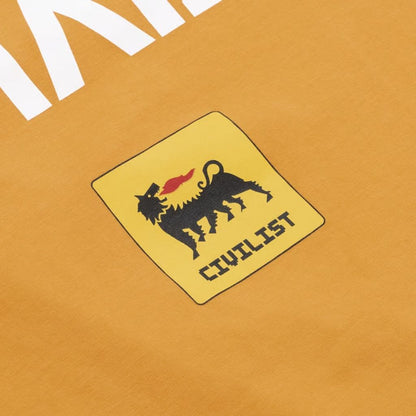 Civilist Sponsor Tee - Blazing Orange