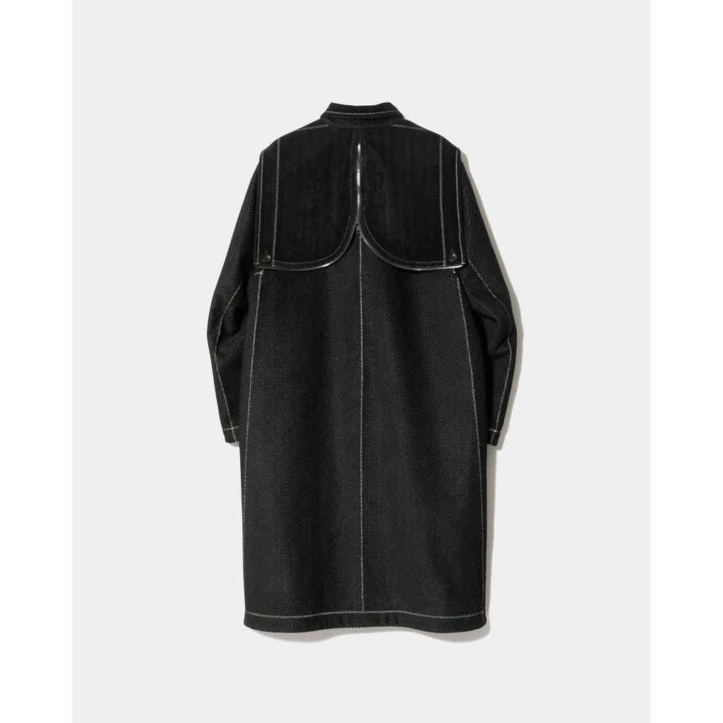 beautiful people coinside reversible herringbone bonding coat