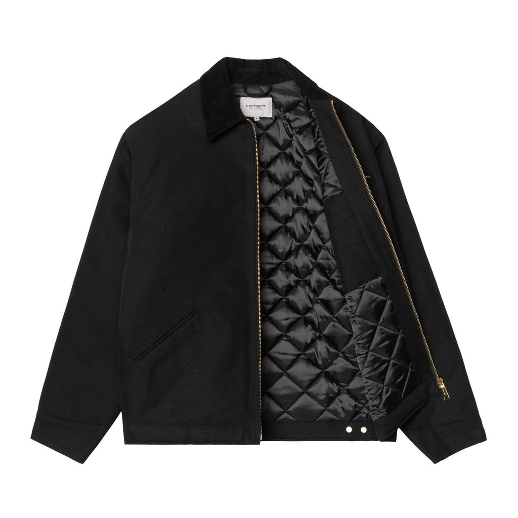 CARHARTT WIP OG Detroit Jacket - Black / Black rigid