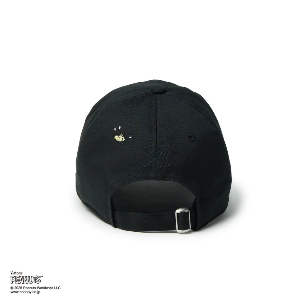 NEW ERA 9TWENTY Vintage PEANUTS ピーナッツ GOLF スヌーピー ウッドストック ブラック 14865329