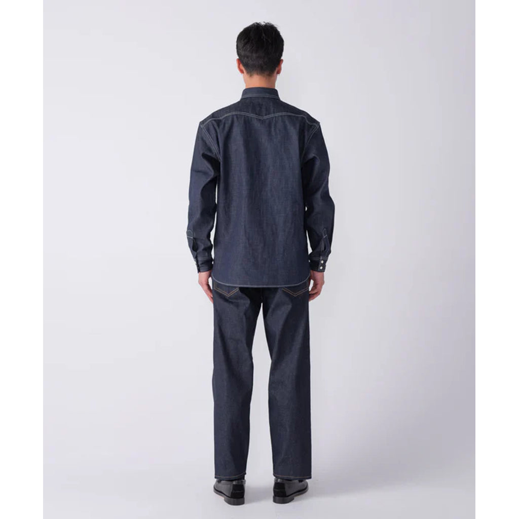 BEDWIN & THE HEARTBREAKERS 10L RAW DENNIM PANTS GARCIA