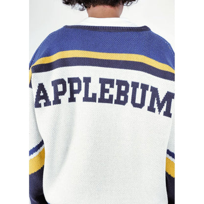 APPLEBUM HOCKEY JERSEYS KNIT SWEATER / 2520505