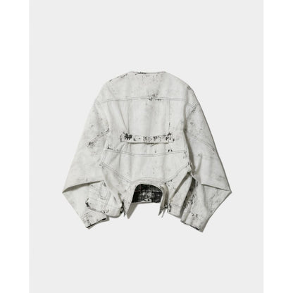 beautiful people  double-end left hand twill denim blouson