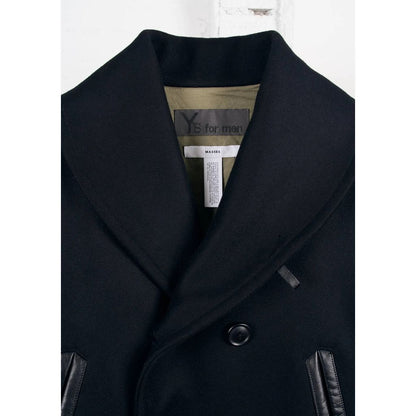 Y's for men × MASSES MELTON RAIL ROADER COAT
