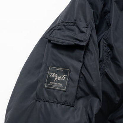 RATS MILITARY PUFF COAT CHARCOAL