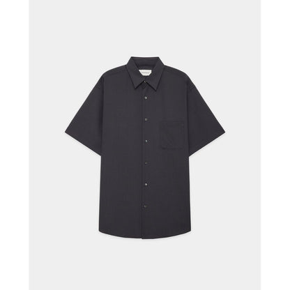 MARKAWARE  ORGANIC WOOL 2/80 TROPICAL COMFORT FIT S/S SHIRT