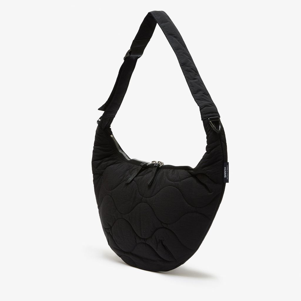 COMME des GARCONS HOMME Nylon Rip-Stop Quilting Bags（BLACK）