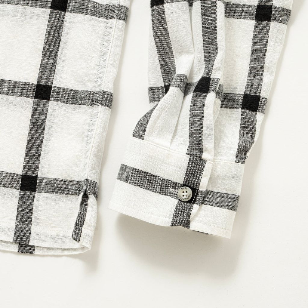 RATS WINDOWPANE CHECK SHIRT