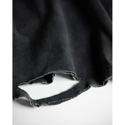 ANACHRONORM MOSS STITCH DAMAGED POCKET S/S T-S