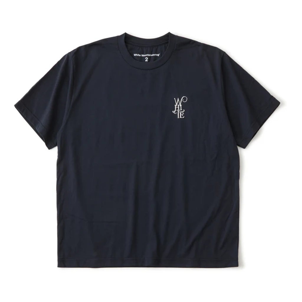 WHITE MOUNTAINEERING WM LOGO EMBROIDERY T-SHIRT