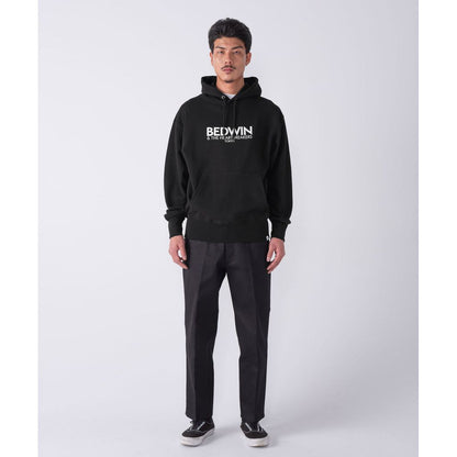 BEDWIN & THE HEARTBREAKERS L/S PRINTED HOODIE "RIDLEY"