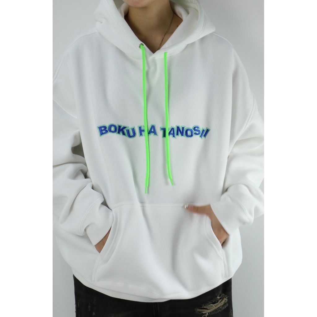BOKU HA TANOSII DANCE LOGO パーカー(裏起毛)