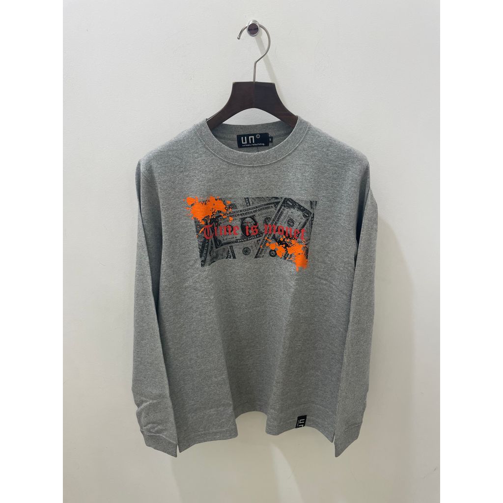 UN TIME IS MONEY L/S TEE