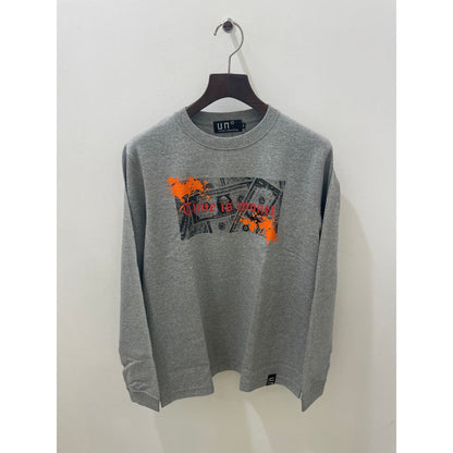 UN TIME IS MONEY L/S TEE