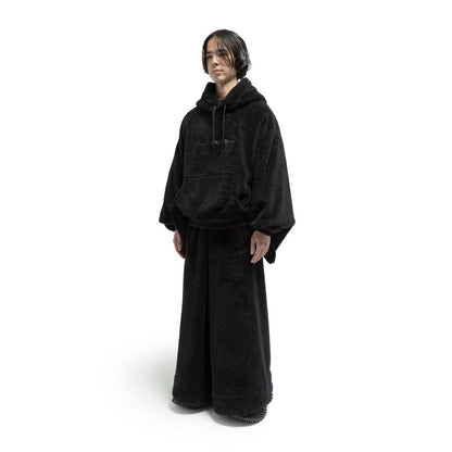 FUMITO GANRYU Kimono Boa Fleece Hoodie