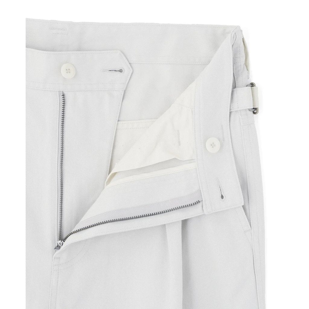 MHL. ORGANIC COTTON CHINO TWILL TROUSERS