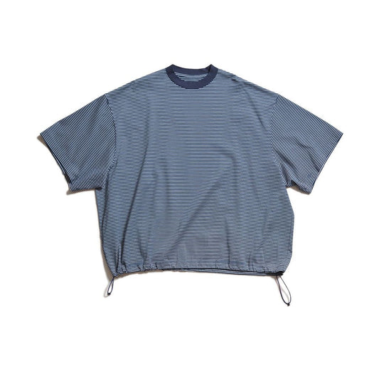 is-ness BALLOON BORDER SHORT SLEEVE T-SHIRT