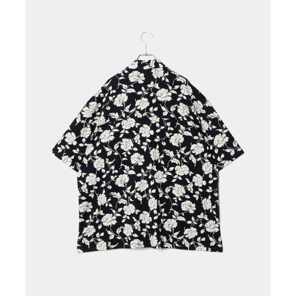 APPLEBUM CHIRIMEN KNIT ALOHA SHIRT (OVERSIZED)